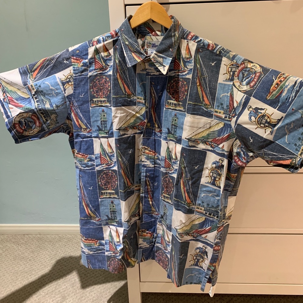 REYN SPOONER MEN’S BUTTON UP